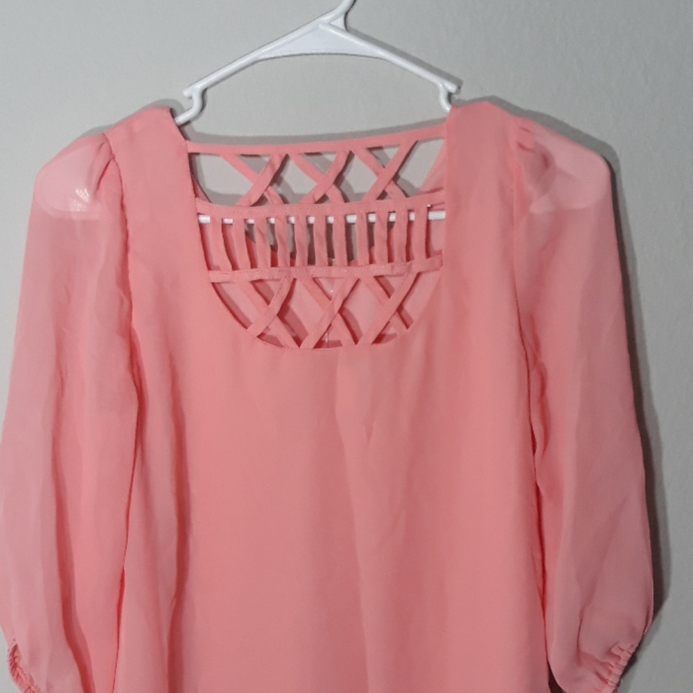 soulmates blossom pink dress . - Picture 5 of 5